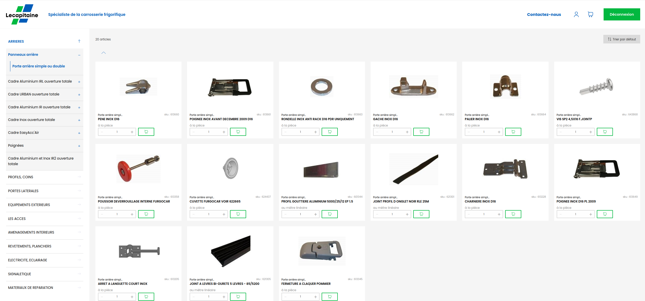 Catalogue Lecapitaine